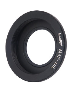 Adaptador de Lente Manual Haoge M42 a Nikon F 42mm 2