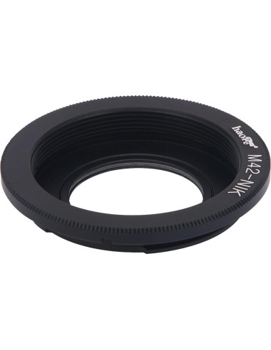 Adaptador de Lente Manual Haoge M42 a Nikon F 42mm