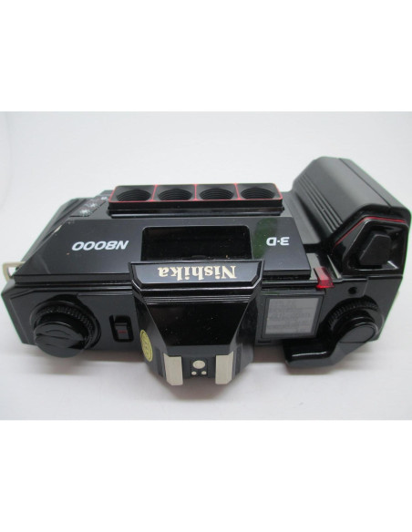 Cámara 3D Nishika N8000 35mm Cuádruple Lente Estereoscópica