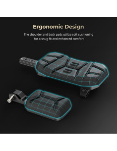 Soporte de Hombro Universal SmallRig 5153 con Almohadilla 15mm 2