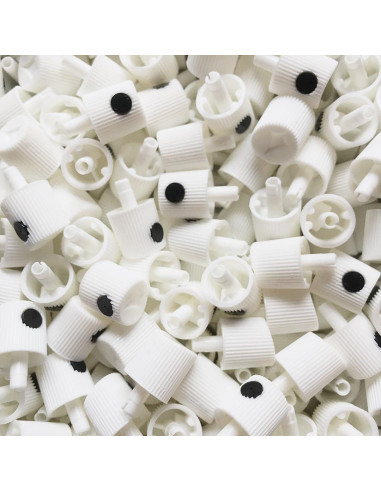 Tapas de Spray Citadel Chaos Black - Paquete de 6 Reemplazo