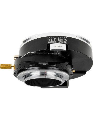 Adaptador Fotodiox Pro TLT ROKR para Lentes Pentax K - Inclinación 10