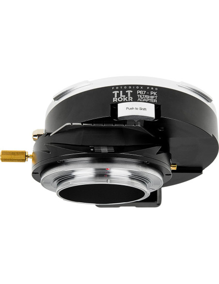Adaptador Fotodiox Pro TLT ROKR para Lentes Pentax K - Inclinación 10