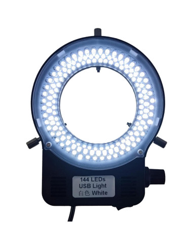 Iluminador de Anillo LED USB Gringoo 144 LEDs Ajustable