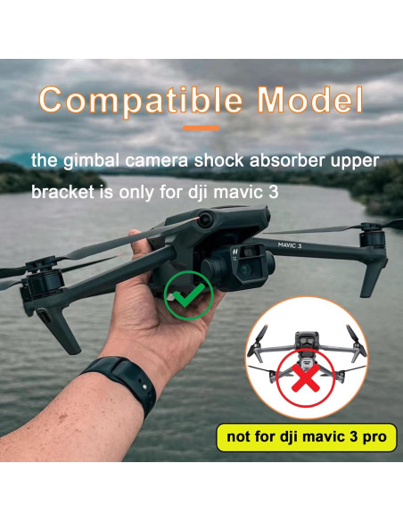 Soporte Superior de Amortiguador Gimbal ZWLLKJGS para DJI Mavic 3