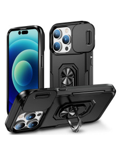 Funda SEFING para iPhone 14 Pro Max con Soporte y Cubierta de Cámara