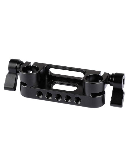 Abrazadera Doble de Varilla 15mm CAMVATE para Rig de Hombro