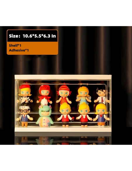 Caja de Exhibición Acrílica Apilable HOMARTIQ 27x14x16 cm