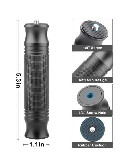 Soporte de agarre para cámara ChromLives 1125 - Aluminio 130g