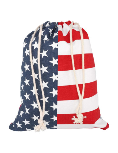 Bolsa de Almacenamiento para Cornhole TOYSHARING Estrellas y Rayas