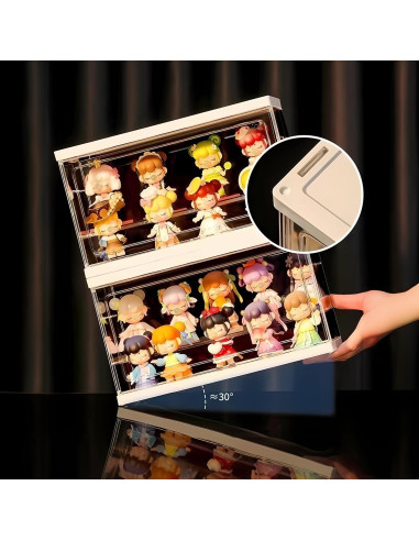 Caja de Exhibición Acrílica Apilable HOMARTIQ 27x14x16 cm