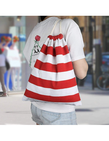 Bolsa de Almacenamiento para Cornhole TOYSHARING Estrellas y Rayas