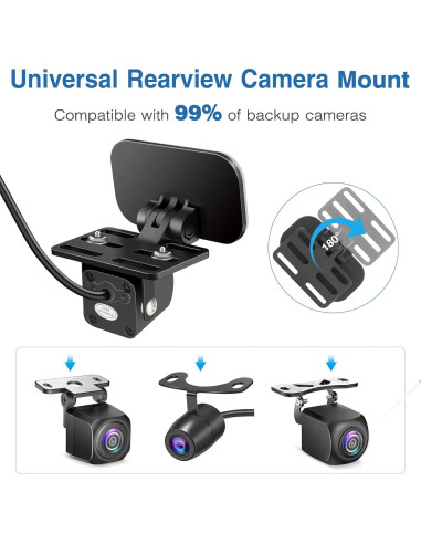 Soporte de Monitor de Cámara de Respaldo CarPlay Liaochengshi