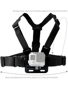Arnés de Montaje en el Pecho eCostConnection para GoPro y Más 2