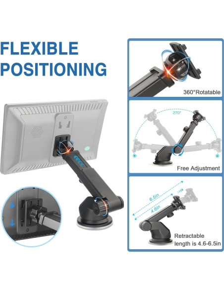 Soporte de Monitor de Cámara de Respaldo CarPlay Liaochengshi