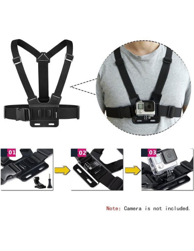 Arnés de Montaje en el Pecho eCostConnection para GoPro y Más