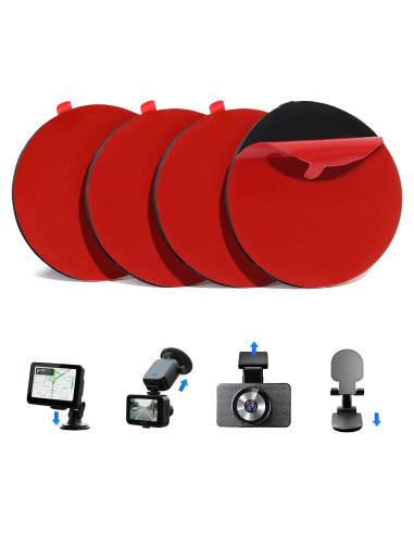 4 Almohadillas Adhesivas Resistentes al Calor Suplogico 5.58cm