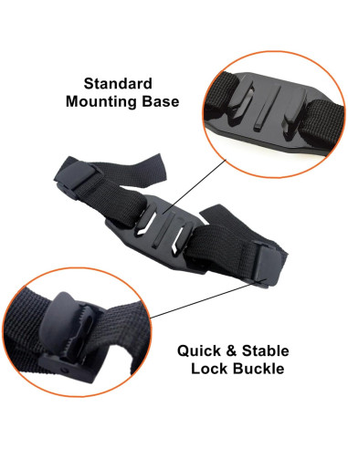 Soporte de Correa para Casco Besvalo con Extensión 7.62cm