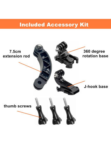 Soporte de Correa para Casco Besvalo con Extensión 7.62cm