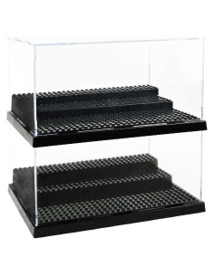 Estuche de Exhibición Acrílico AELS 3 Niveles Juego de 2