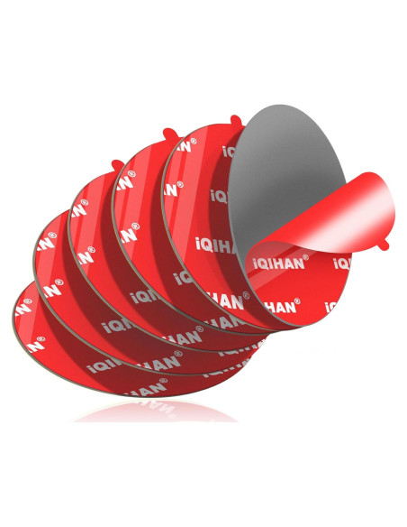 Almohadillas Adhesivas Doble Cara 70mm Promkig - 6 Piezas