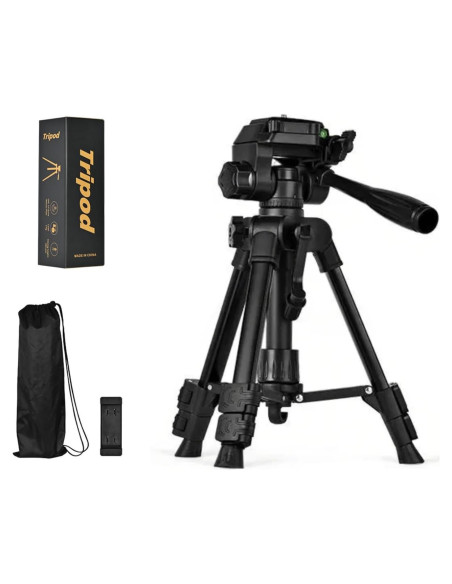 Trípode de mesa y viaje OBELGEOYA 63 cm para DSLR y teléfono Trípode de mesa y viaje OBELGEOYA 63 cm para DSLR y teléfono