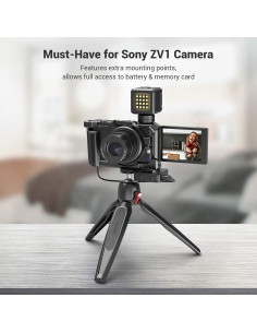 Cage para cámara SmallRig 2938 para Sony ZV-1 II/F/F, negro 2