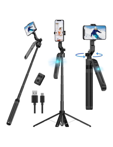 Trípode Inteligente KAMISAFE C12 con Seguimiento Facial 71"