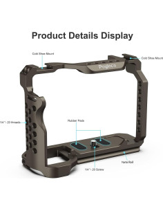 Jaula de cámara Poyinco para Sony Alpha 7S III - 180g 2