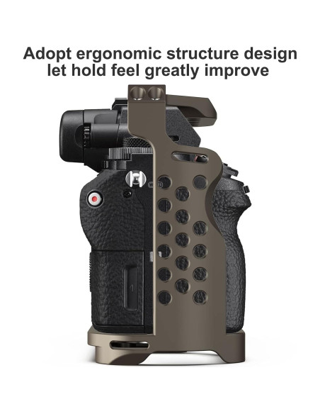 Jaula de cámara Poyinco para Sony Alpha 7S III - 180g