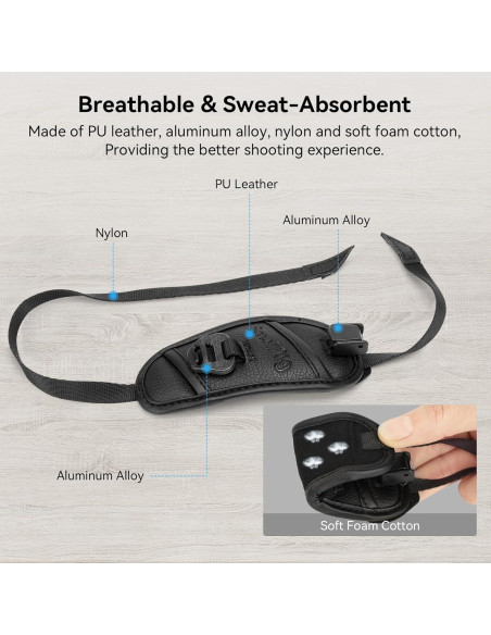 Correa de Muñeca SmallRig 3848 Ajustable para Cámara