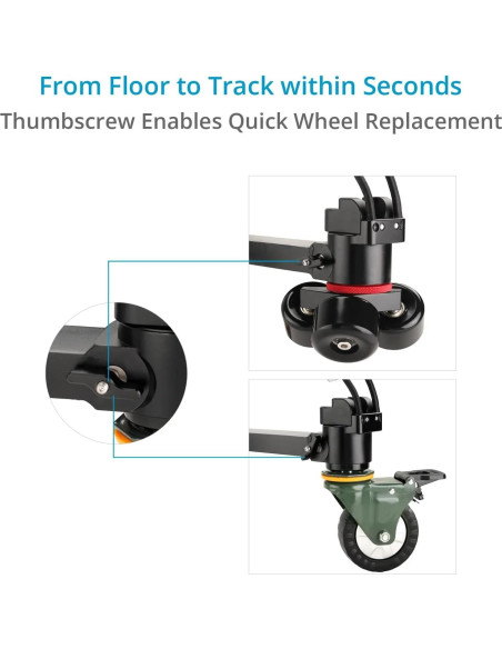 Dolly de Estudio Proaim para Trípodes - Construcción Robusta