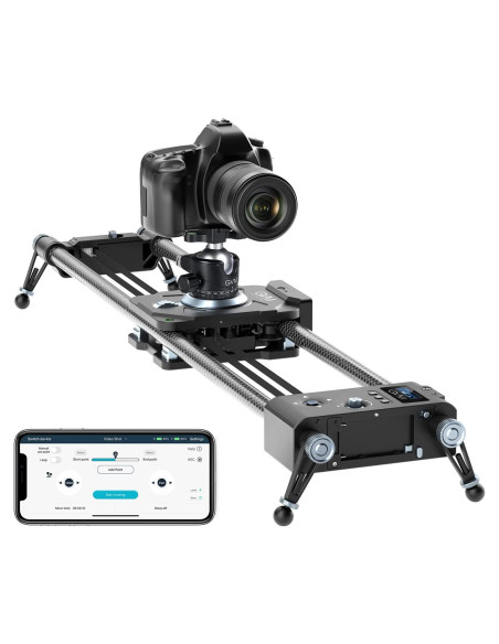 Deslizador de Cámara Motorizado GVM 78.74 cm Control APP