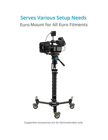 Dolly de Estudio Proaim para Trípodes - Construcción Robusta