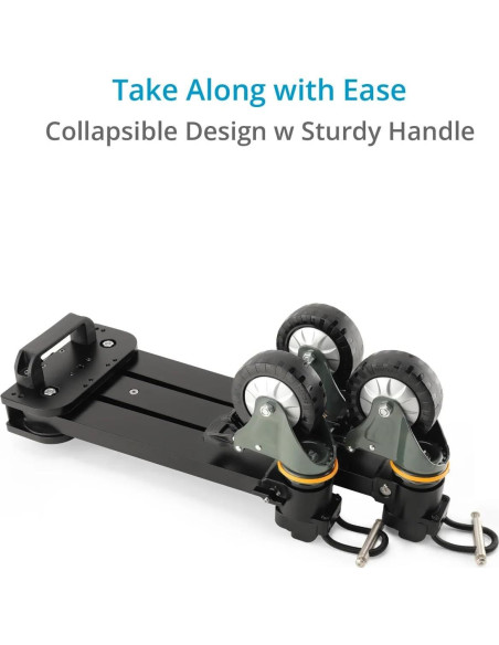 Dolly de Estudio Proaim para Trípodes - Construcción Robusta