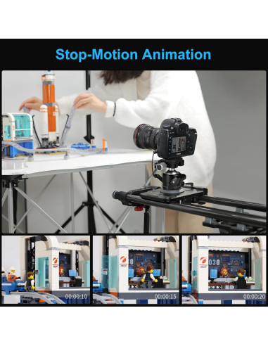 Deslizador de Cámara Motorizado GVM 78.74 cm Control APP