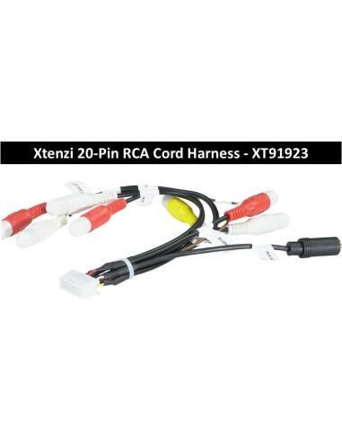 Arnés de Cable RCA Xtenzi XT91923 Compatible Alpine ILXF409 ILXF411