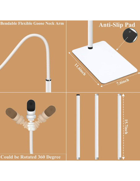 Soporte de pie para monitor de bebé EYSAFT compatible Owlet
