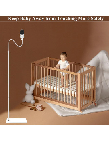 Soporte de pie para monitor de bebé EYSAFT compatible Owlet