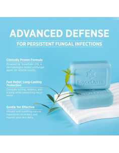 Jabón Antifúngico Roycederm con Aceite de Árbol de Té 258g 2