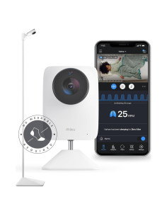 Monitor Inteligente para Bebés Miku Pro con Soporte y Alertas