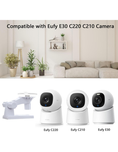 Soporte de Pared para Cámara eufy E30/C220/C210 Ajustable
