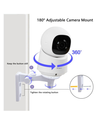 Soporte de Pared para Cámara eufy E30/C220/C210 Ajustable