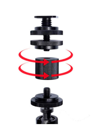 Brazo Mágico Articulado WANBY 285 mm con Montaje Frío