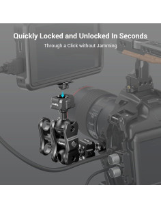 Brazo Mágico SmallRig 3515 con Cabezal Esférico 360 - 5kg 2