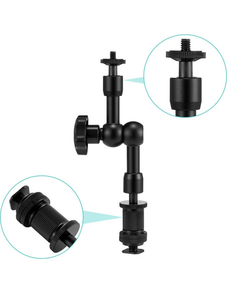 Brazo Articulado de Fricción Mágica WANBY 178 mm Ajustable