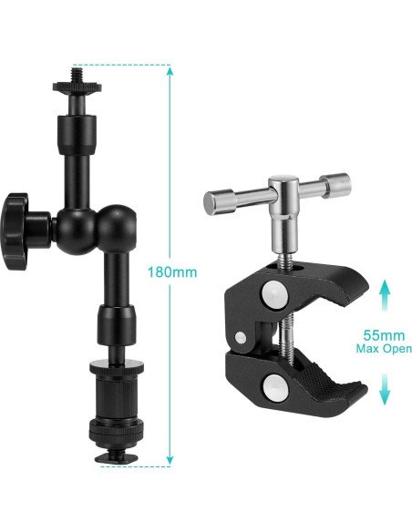 Brazo Articulado de Fricción Mágica WANBY 178 mm Ajustable