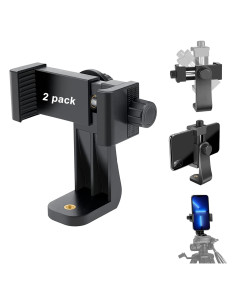Adaptador de Montaje para Trípode de Teléfono Eszkozta - 2 Paquetes