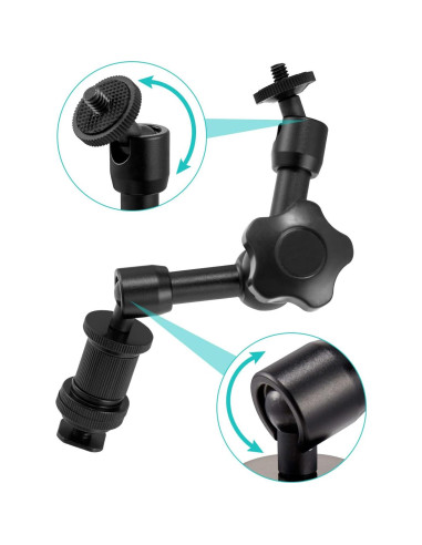 Brazo Articulado de Fricción Mágica WANBY 178 mm Ajustable