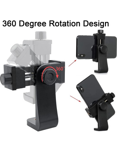 Adaptador de Montaje para Trípode de Teléfono Eszkozta - 2 Paquetes
